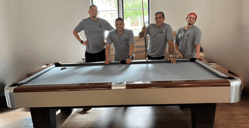 Movers with Pool Table